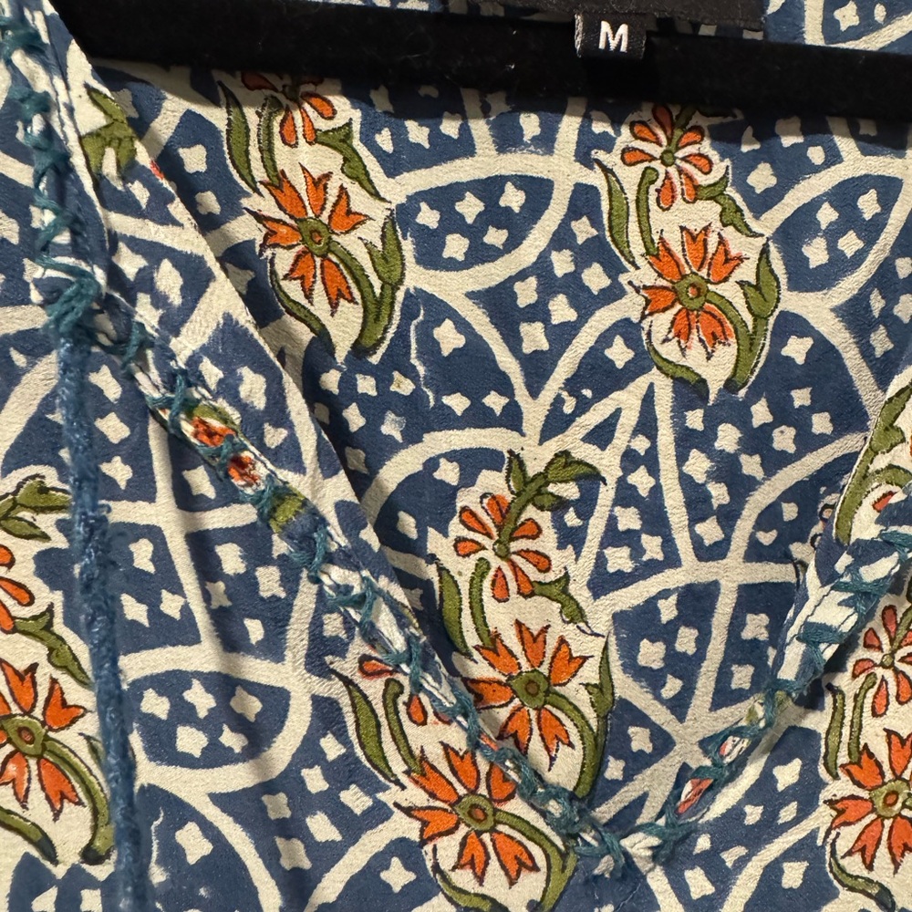 Tolani silk caftan coverup M STUNNING! Like new.